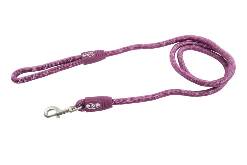 BUSTER Reflective Rope 180 cm line, lilla,13mm