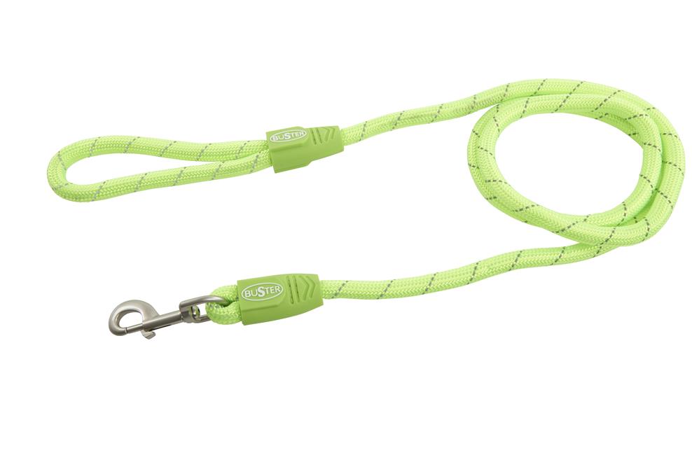BUSTER Reflective Rope 180 cm line, lime, 13mm