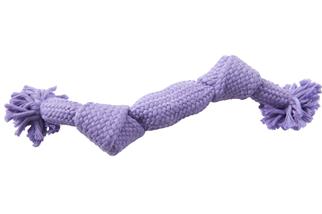 BUSTER Colour Squeak Rope, purple, medium (35cm)