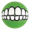 Rogz Grinz smileball med tenner, lime, 7,8 cm