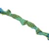 BUSTER  Squeak Rope, blue/lime, medium, 35 cm