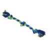 BUSTER  Dental Rope 3-Knot, blue/lime, x-small, 25 cm