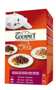 Gourmet Mon Petit Kjøtt 6-p