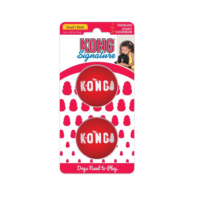 KONG Signature Balls 2-pk, small, SKB3E
