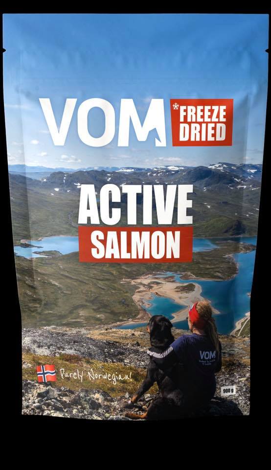 Freeze Dried Active Salmon 900 gr.