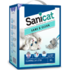 SaniCat kattegrus, Sani & Clean 6 L. Hvid Bentonit
ca. 4,45 kg.