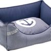 Dog Sofa Midlum 60x40 cm blue/white