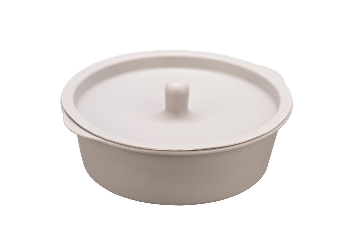 Silicone Feeding Bowl Elastic 700 ml grey