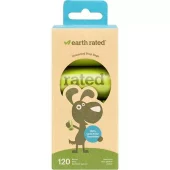 Earthrated dispgreen hundeposer U/lukt 8x15stk