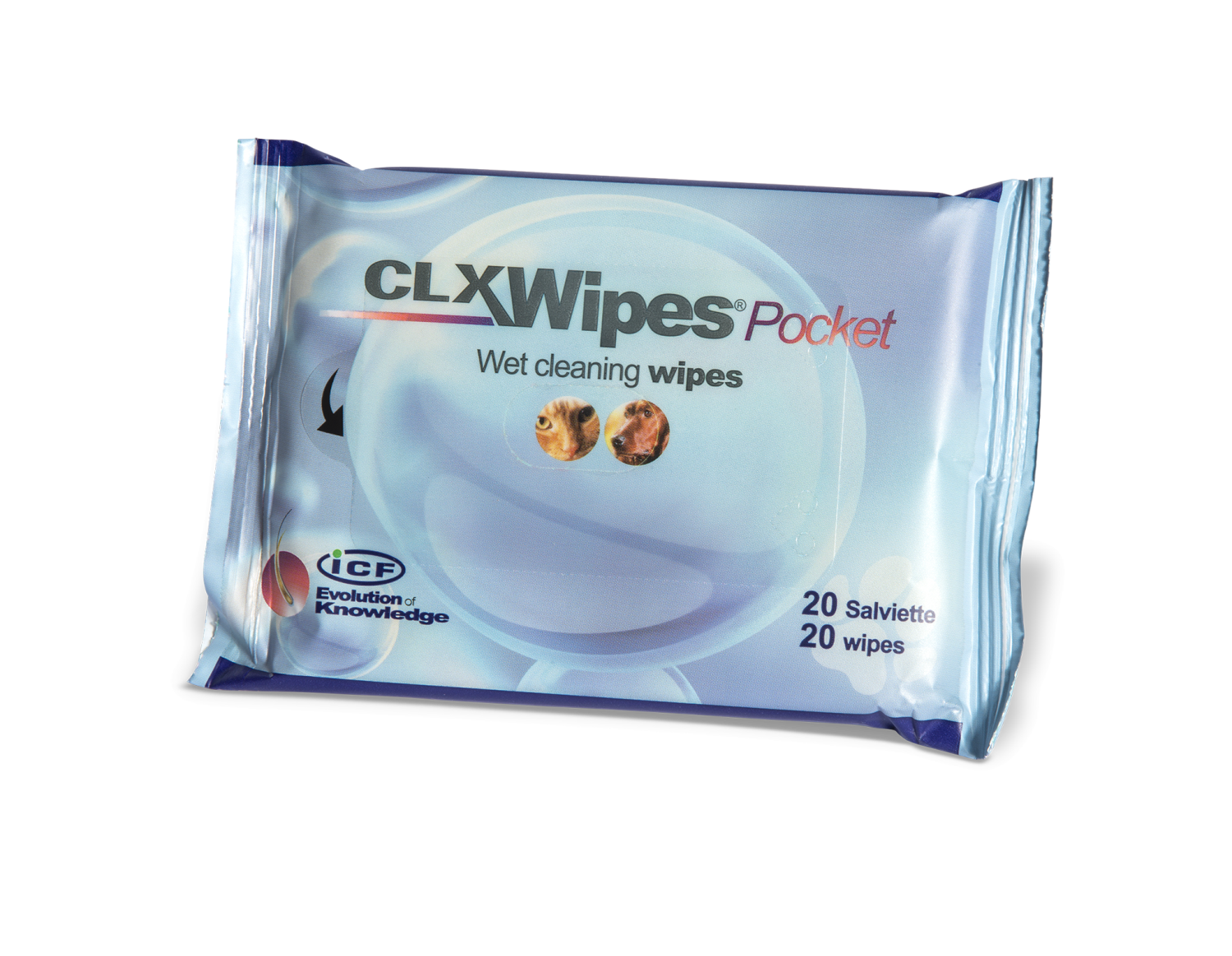 CLX Wipes Pocket 20stk