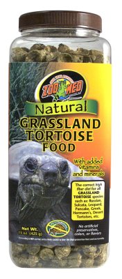ZOO MED NATURAL GRASSLAND TORTOISE FOOD 425GR