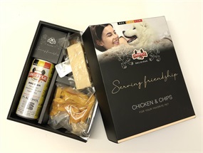 Gift Box, Snuffle Chicken and Chips Dato 11/21