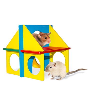 Hamsterleke DIY Fun House 14x11cm
