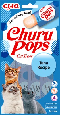 CHURU CAT POPS TUNA 4ST