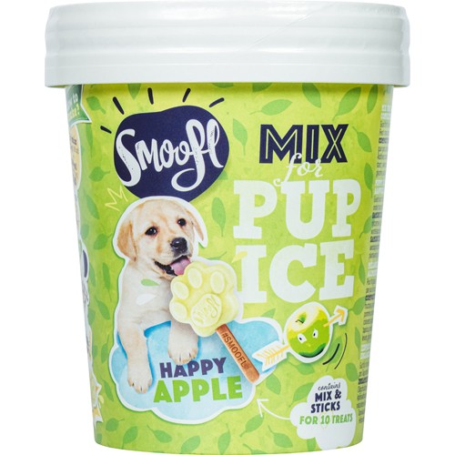 Smoofl Puppy Ice Mix, 160 g, m. eple