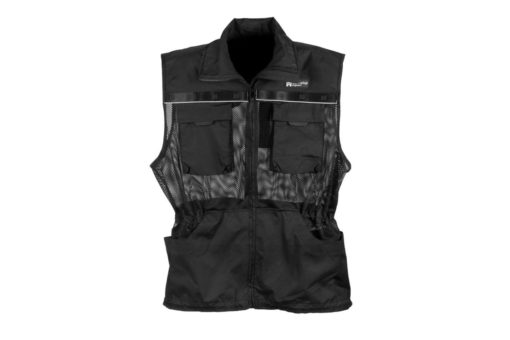 Dog training vest, black, L