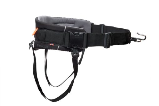 Trekking belt 2.0, unisex, black/grey, S, single