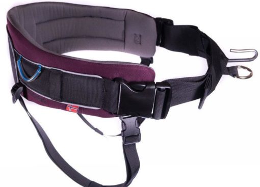 Trekking belt, unisex, purple, L, single