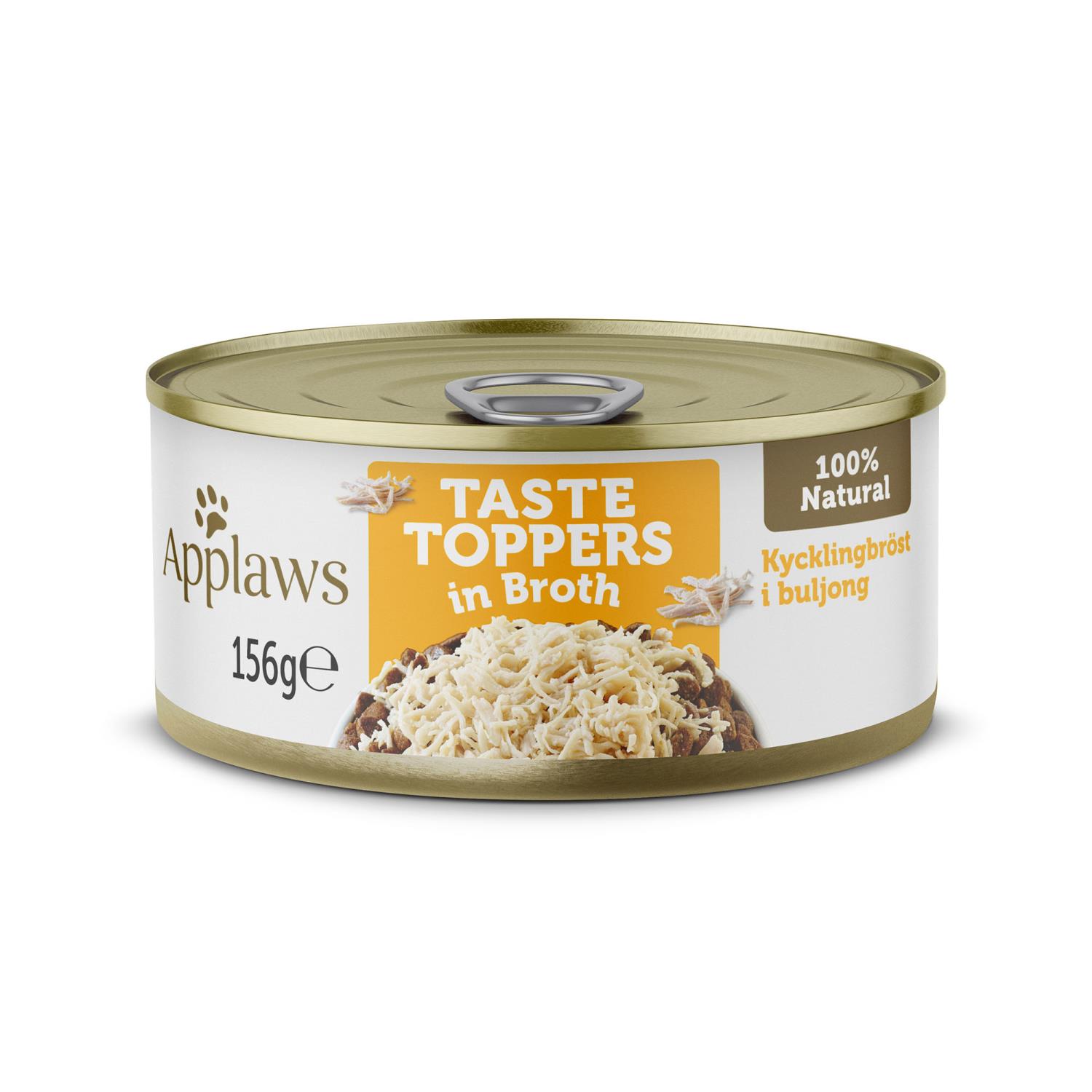 APPLAWS HUND CHICKEN IN BROTH 156g