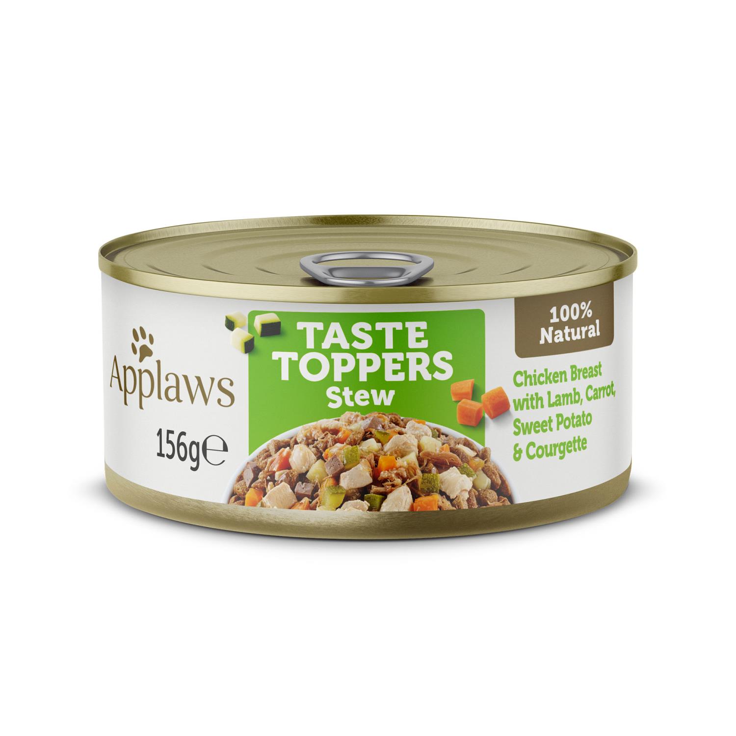 APPLAWS HUND CHICKEN&LAMB IN STEW 156g