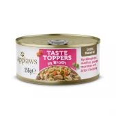 APPLAWS HUND CHICKEN&SALMON IN BROTH 156g