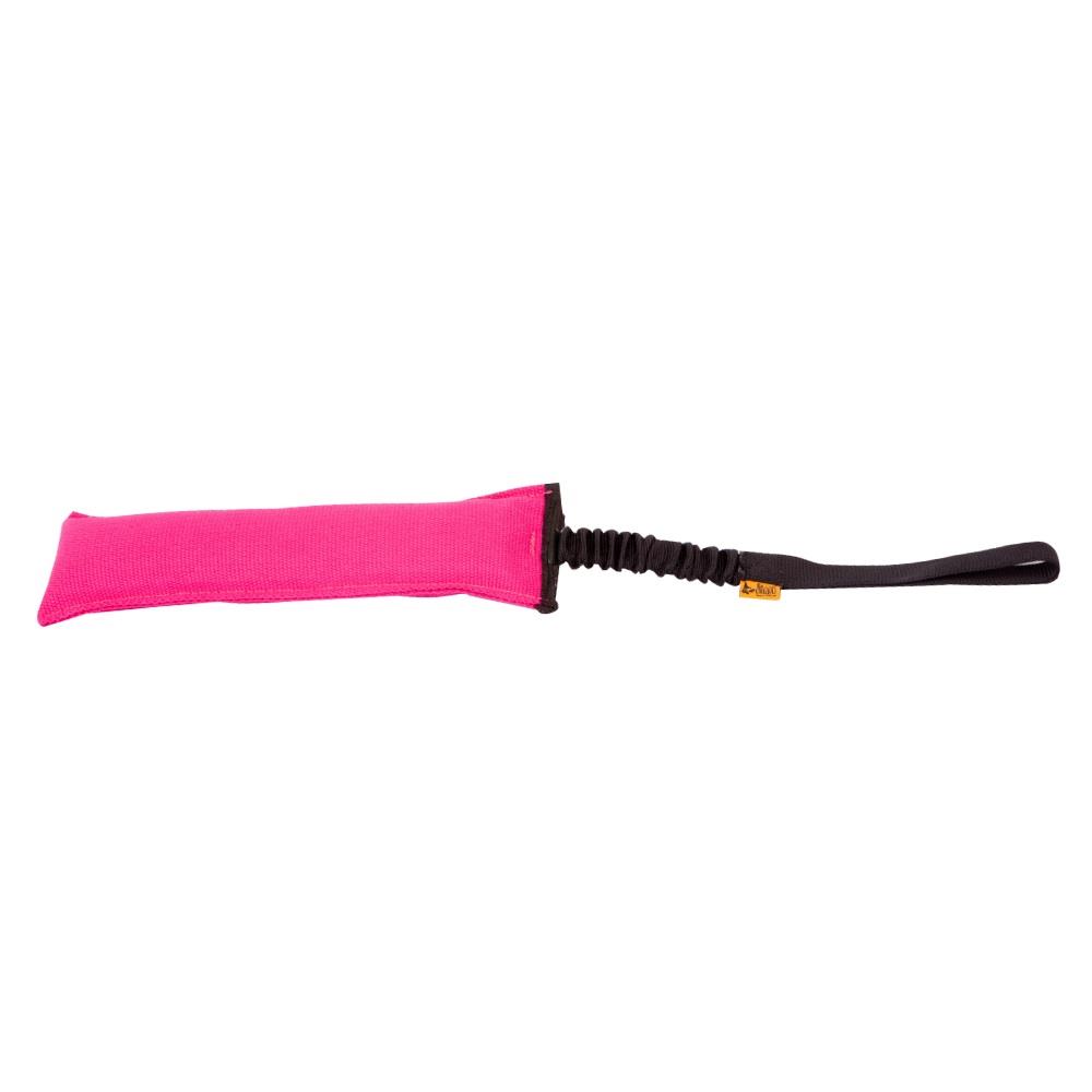 DINGO DRALEKE M/ STRIKK OG BITEPØLSE 27 CM ROSA