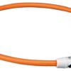 Flash light ring USB, XS–S: 35 cm/ø 7 mm, orange