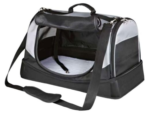 Transportbag/Seng Holly 28940 Polyester Sort/Grå 50x30x30cm Max 15kg