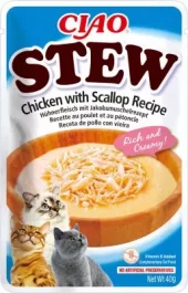 CHICKEN STEW WITH CHICKEN & SCALLOPS 40G