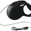 FLEXI NEW CLASSIC XS 3M LINA SVART 8KG