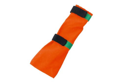 Contact bootie high, orange, L, 4pk