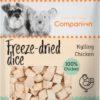 Companion Freeze-dried Dice - kylling 40g.