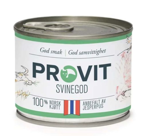 PROVIT Boksemat Katt Svinegod 185g