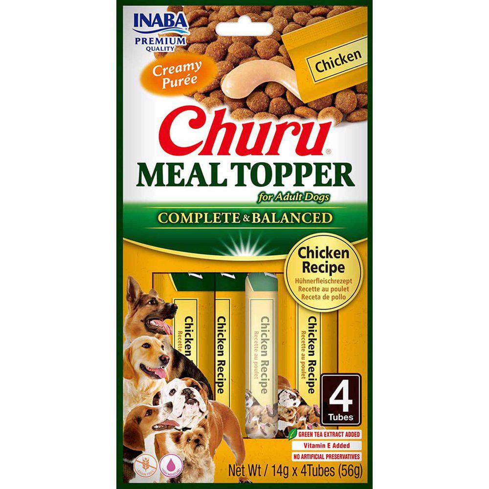 CHURU DOG MEAL TOPPER CHICKEN 4ST