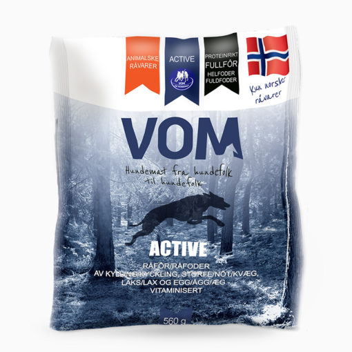 VOM ACTIVE proteinrikt fullfôr (Sprint) 560g.