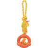 Hundeleke 33191 Tauknute M/Gummi Ring 12cm/41cm