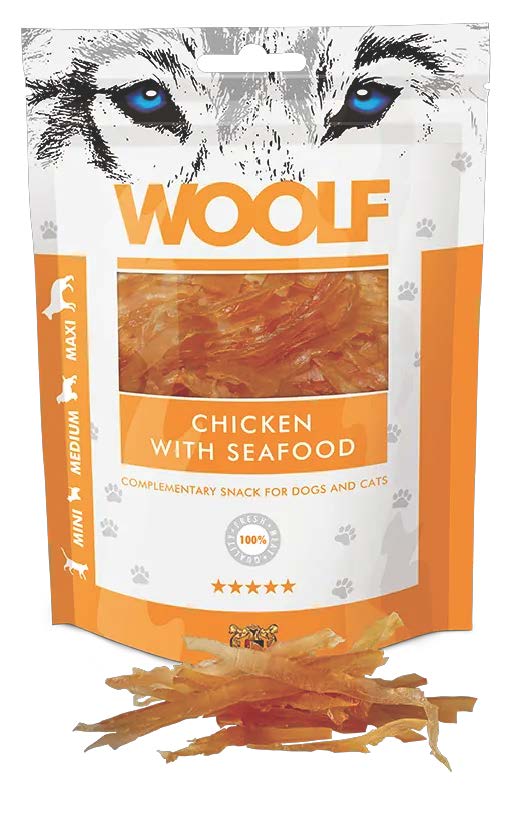 Woolf chicken and seafood 100g