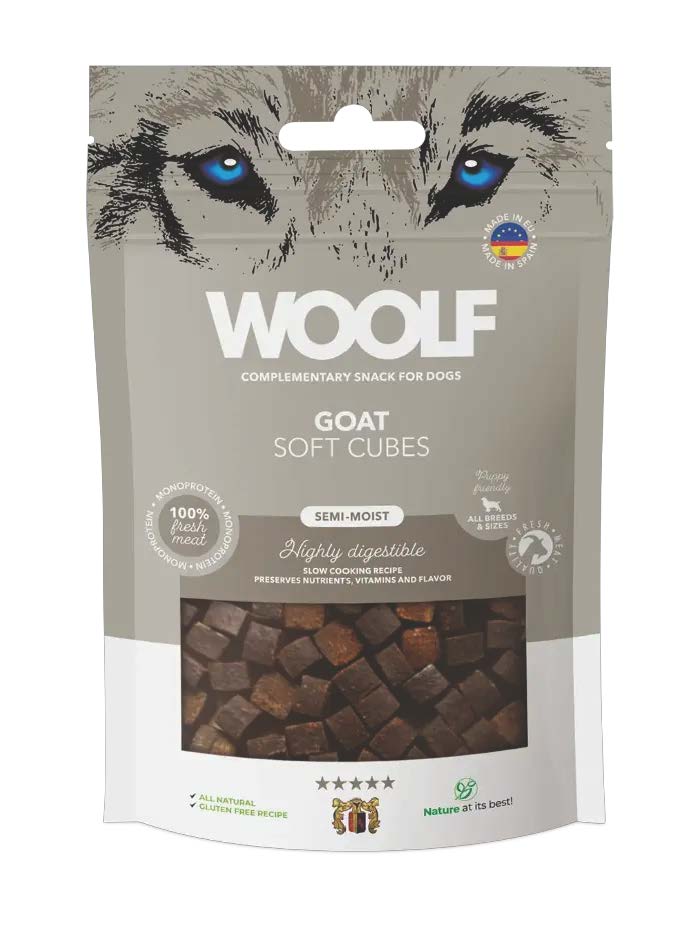 Woolf Soft Cubes Goat 100g