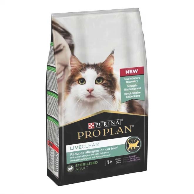 PP Cat Liveclear Sterilised Turkey 2,8 kg