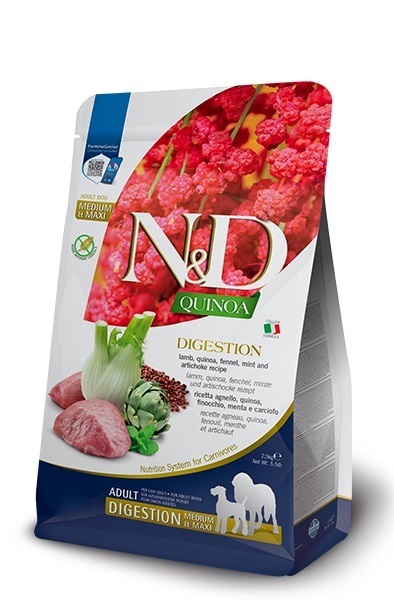 FA  DOG QUINOA DIGESTION LAMB Med/Maxi 2,5 KG