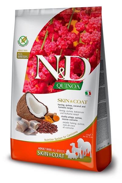 FA  DOG QUINOA SKIN & COAT HERRING  7 KG