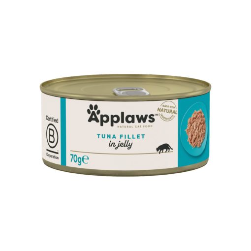 Applaws katt boks Tuna Fillet Gele 70g.