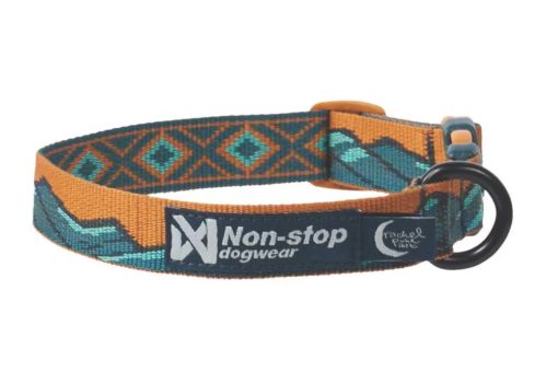 Trail quest collar RP teal/oak, S