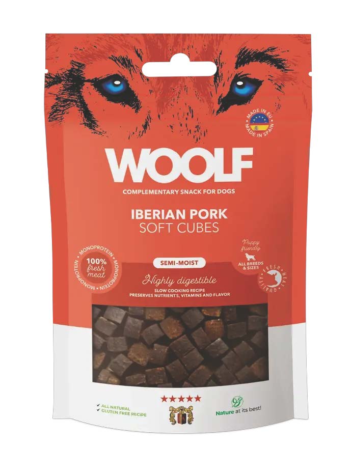 Woolf Soft Cubes Iberien pork 100g