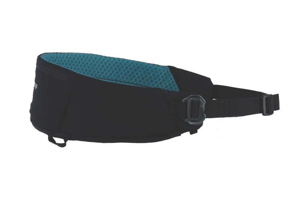 Rush belt black/teal, one size