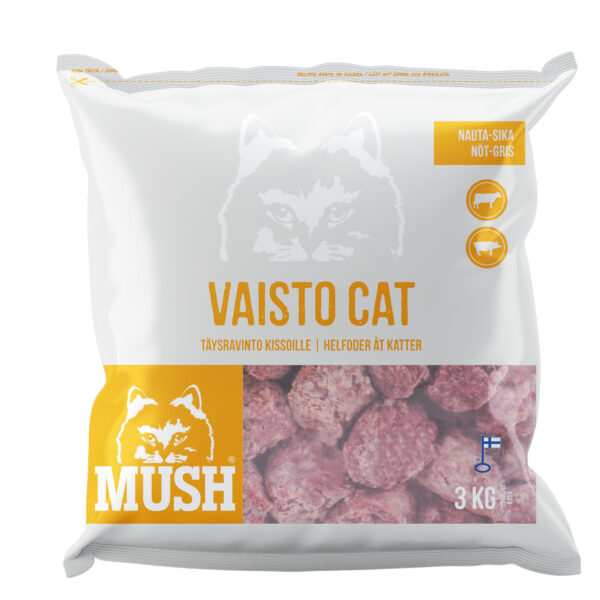 MUSH CAT Hvit 3 KG