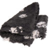 Vetbed 75x100cm, Medium grey with paws