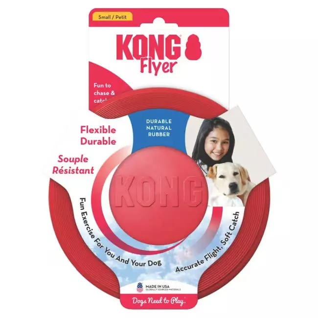 KONG Flyer frisbee S Rød, KF15E
