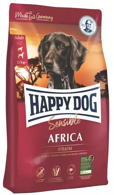 HD Supreme Sensitive Africa 1Kg M/Afrikansk Struts