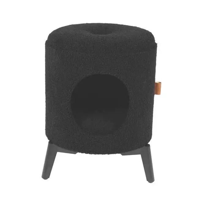 Kattemøbel 434-464410 Kattehus Jean Sort 35x35x48cm